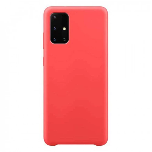 Θήκη Silicone Soft Flexible Rubber Cover Θήκη για Samsung Galaxy A71 red