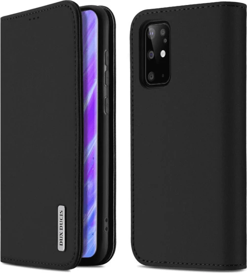 Θήκη DUX DUCIS Wish Genuine Leather Bookcase type Θήκη για Samsung Galaxy S20 plus black