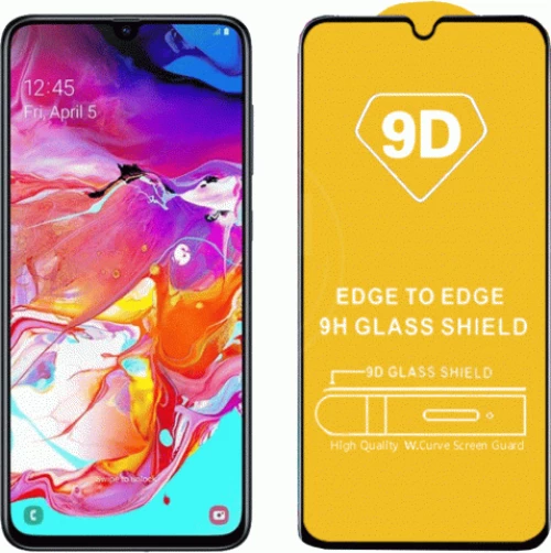 9D full face Tempered Glass τζαμακι για Samsung A50/A30s black