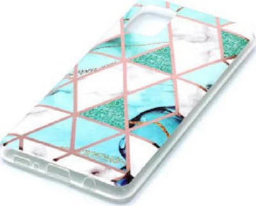 Geometric Marmur Case Θήκη για Huawei P40 Pro green