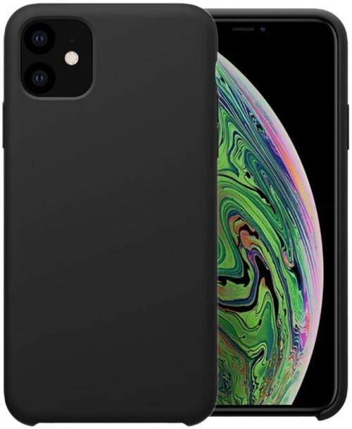 Forcell Futeral Case Soft Flexible Rubber Cover Θήκη για iPhone 11 black*