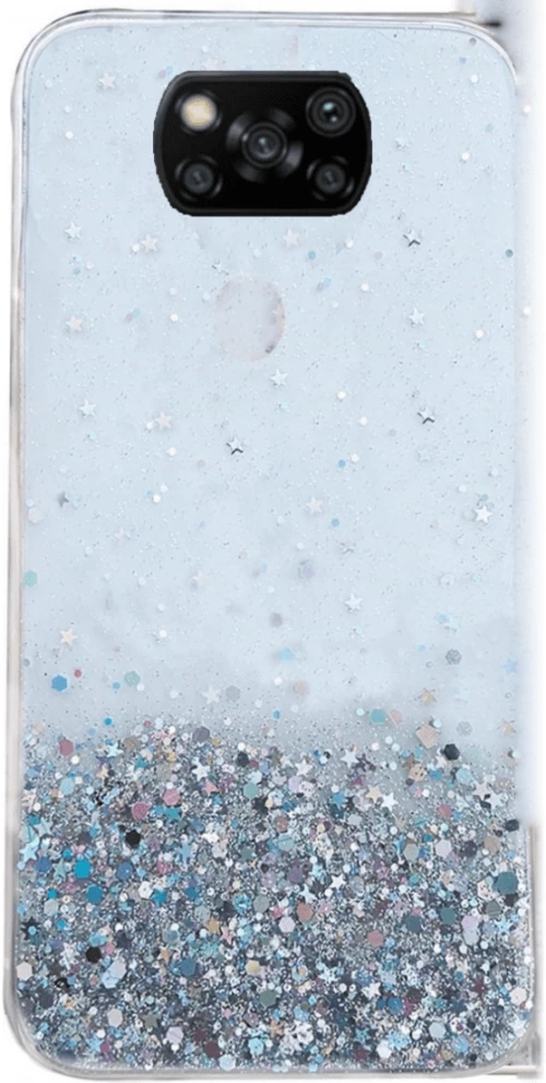 Wozinsky Star Glitter Shining Cover Θήκη για Xiaomi Poco X3 NFC transparent*