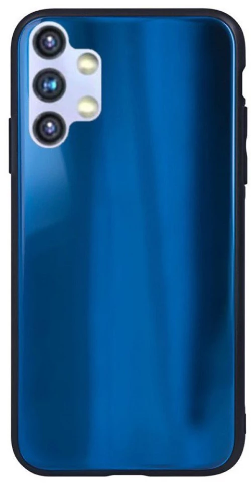 Aurora Glass back case Θήκη για Samsung Galaxy A32 4G dark blue*