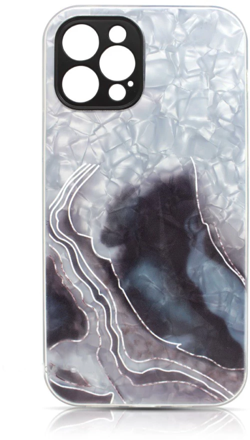 Colorful Marble Apple iPhone 12 Pro Max #1 black