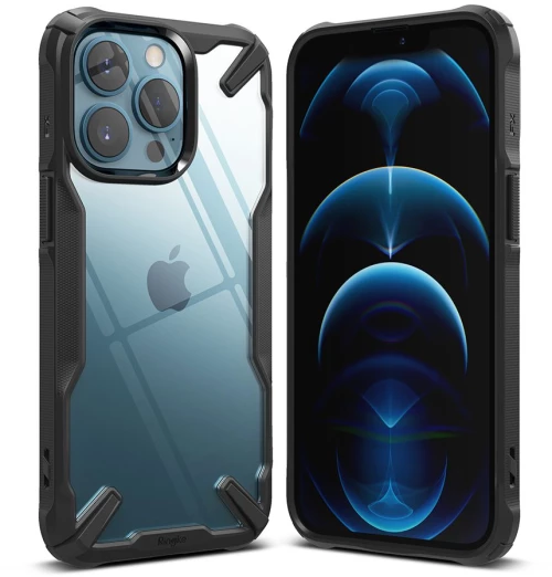 Ringke Fusion X durable PC Case with TPU Bumper Θήκη για iPhone 13 Pro Max black *