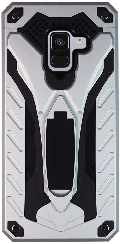 Forcell Phantom case Θήκη για Samsung Galaxy A8 2018 silver