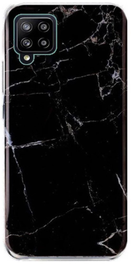 Wozinsky Marble TPU case cover Θήκη για Samsung Galaxy A12 / Galaxy M12 black*