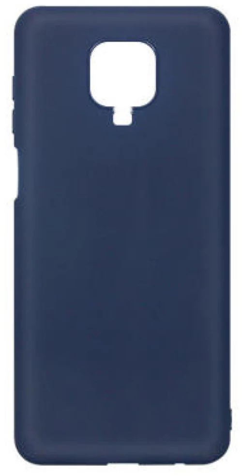 Silicone Case Soft Flexible Rubber Cover Θήκη για Xiaomi Redmi Note 9S / 9 Pro / 9 Pro Max navy blue*