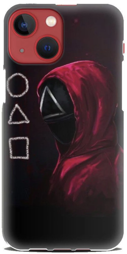 Squid Game Silicone case Θήκη για Iphone 13 Mini black-red
