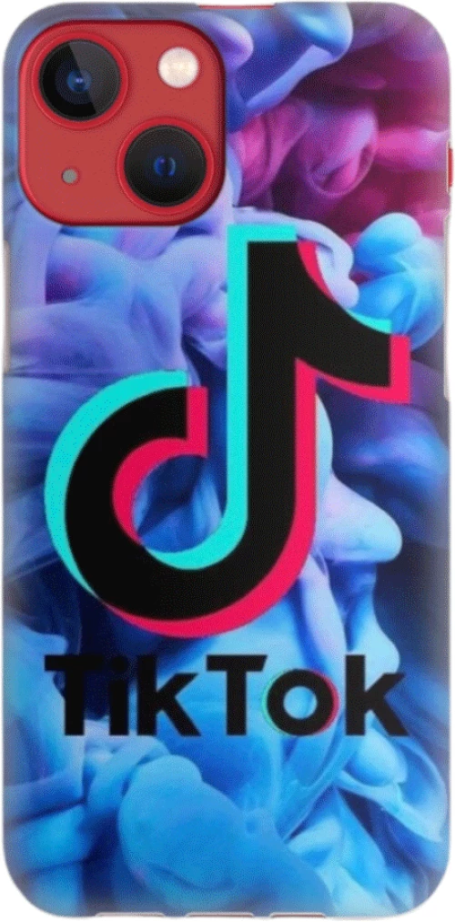 Tik Tok Silicone case Θήκη για Iphone 13 blue
