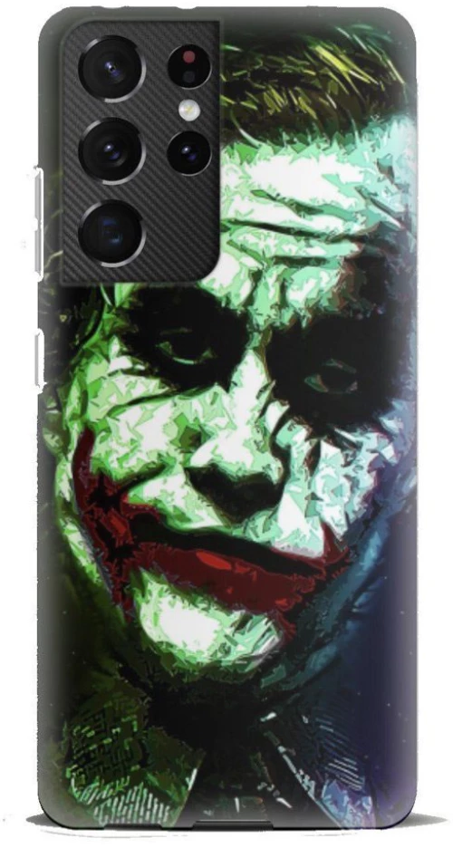 Joker Silicone case Θήκη για Samsung Galaxy S21 Ultra green