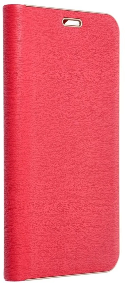 Forcell LUNA Book Carbon Θήκη για Samsung Galaxy A53 5G red*