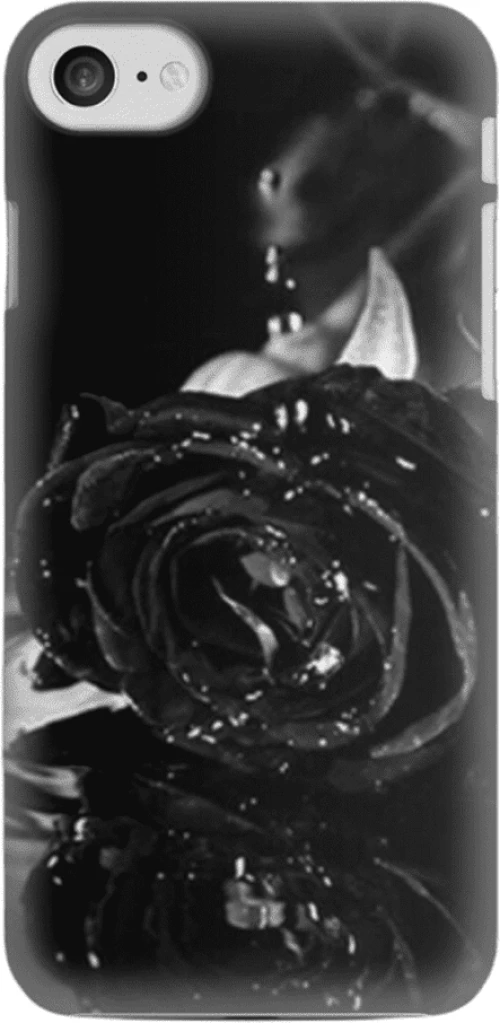 Black Rose Silicone case Θήκη για Iphone 7 / 8 / SE 2020/SE 2022