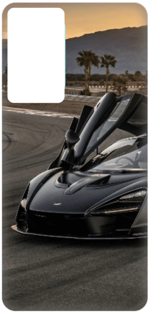 Supercar Silicone case Θήκη για Xiaomi Redmi Note 10 / 10S black