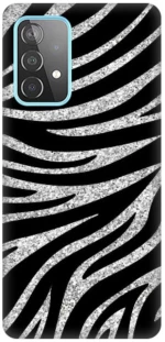 Animal Print Silicone case Θήκη για Samsung Galaxy A52s / A52 5G / A52 4G zebra