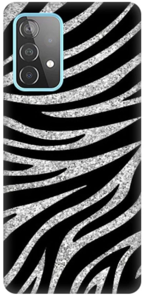 Animal Print Silicone case Θήκη για Samsung Galaxy A32 5G zebra