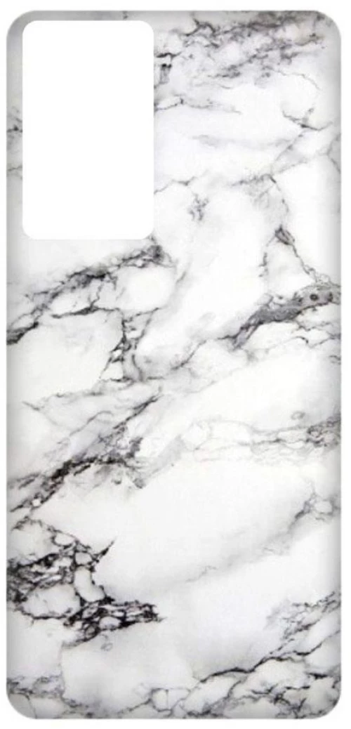 Marble Silicone case Θήκη για Xiaomi Redmi 9T / Poco M3 white