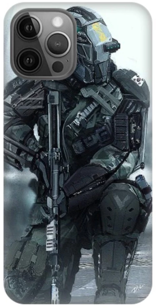 Call Of Duty Silicone case Θήκη για Iphone 11 Pro army green