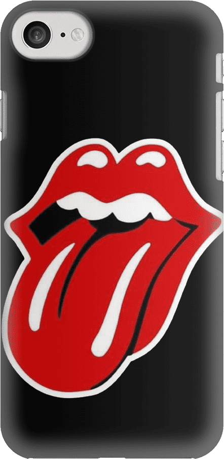 Rolling Stones Silicone case Θήκη για iPhone 7 / 8 / SE2020/SE 2022 black-red