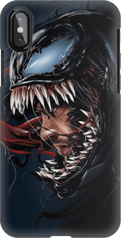 Venom Silicone case Θήκη για IPHONE X / XS navy blue