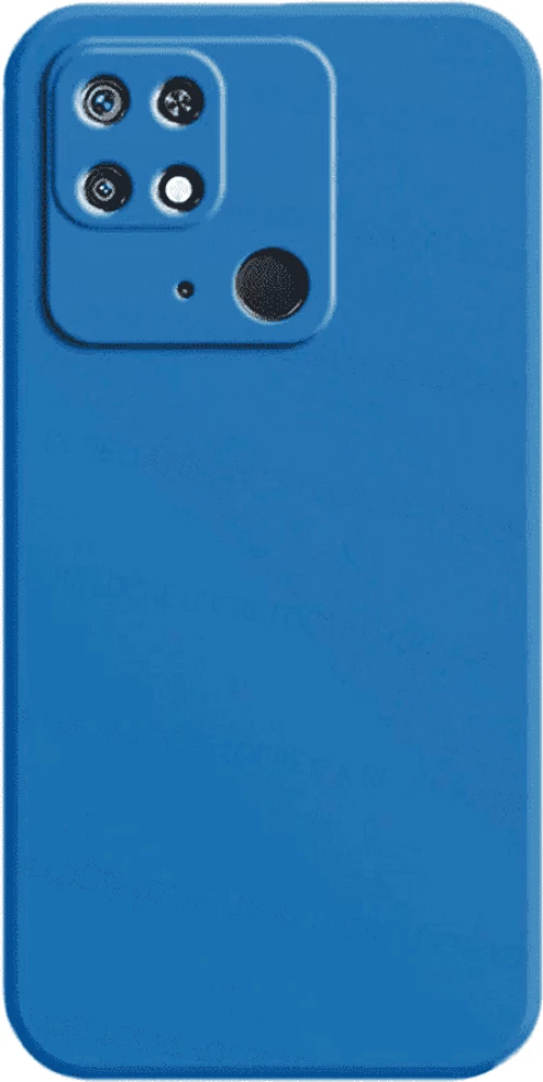 Silicone Case back cover Θήκη για Xiaomi Redmi 10C blue*