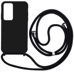 Cord Silicone back cover Case με κορδόνι για Samsung Galaxy A53 black*