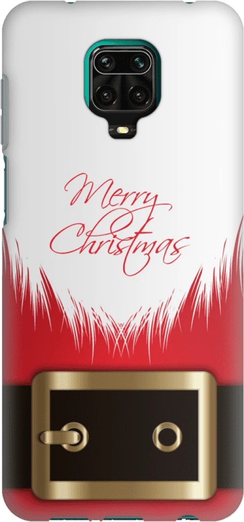 Silicone case Christmas Edition Θήκη για Redmi Note 9S / 9 Pro / 9 Pro Max style 18 red-white