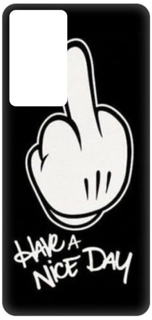 Have A Nice Day Silicone case Θήκη για Xiaomi Poco M5s black