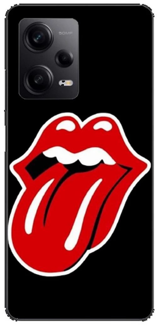 Woman Silicone Case θήκη για Xiaomi Redmi note 12 5g red