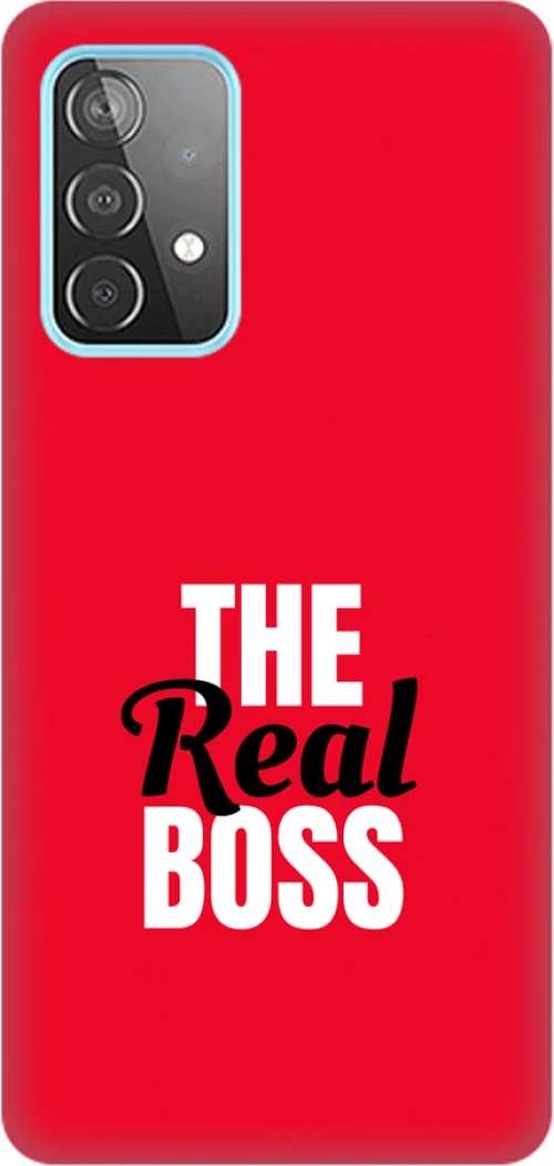 The Real Boss Silicone case Θήκη για Samsung Galaxy A53 5G