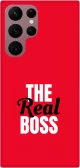 The Real Boss Silicone case θήκη για Galaxy S23 Ultra