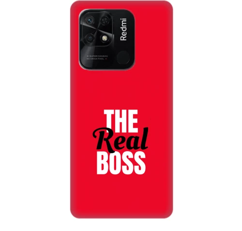 The Real Boss Silicone case Θήκη για Xiaomi Redmi 10C