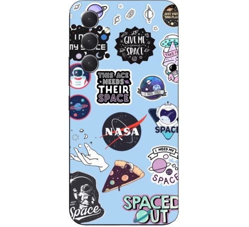 SPACE Silicone Case θήκη για Samsung Galaxy A54 5g