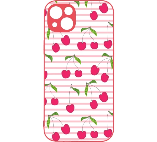 Cherry Premium Protective Hard Case Hot Pink Θήκη για Iphone 13