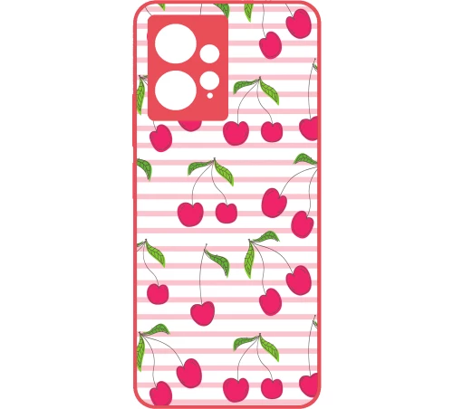 Cherry Premium Protective Hard Case Hot Pink Θήκη για Xiaomi Redmi Note 12 4G