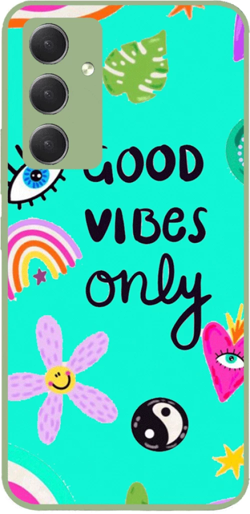 VIBES Premium Protective Hard Case light green Θήκη Samsung 34 5G