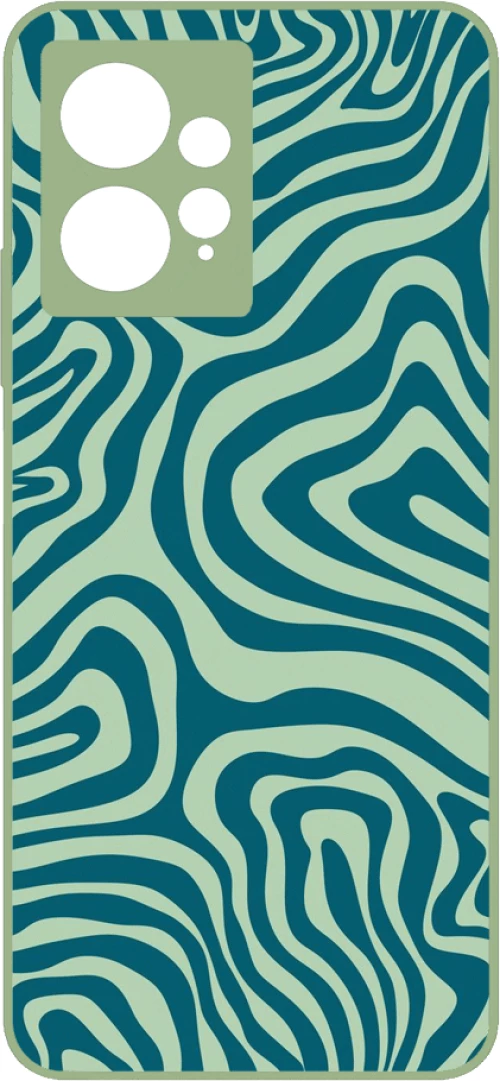 GREEN LINES Premium Protective Hard Case light green Θήκη για Xiaomi Redmi Note 12 4G