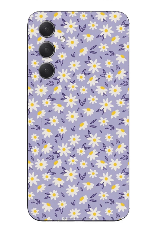 FLOWERS Silicone Case θήκη για Samsung Galaxy A54 5g