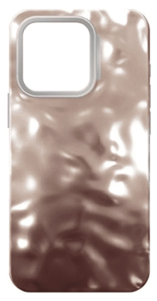 PEARL EFFECT HARD COVER ΘΗΚΗ ΓΙΑ IPHONE 15 PRO MAX BROWN