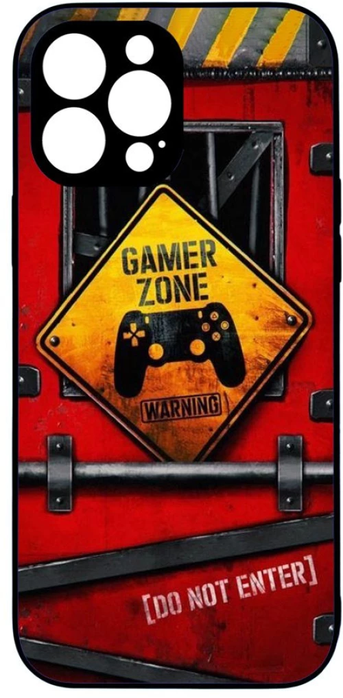 GAMER ZONE 2 Premium Protective Hard Case black Θήκη για Iphone 13 Pro Max