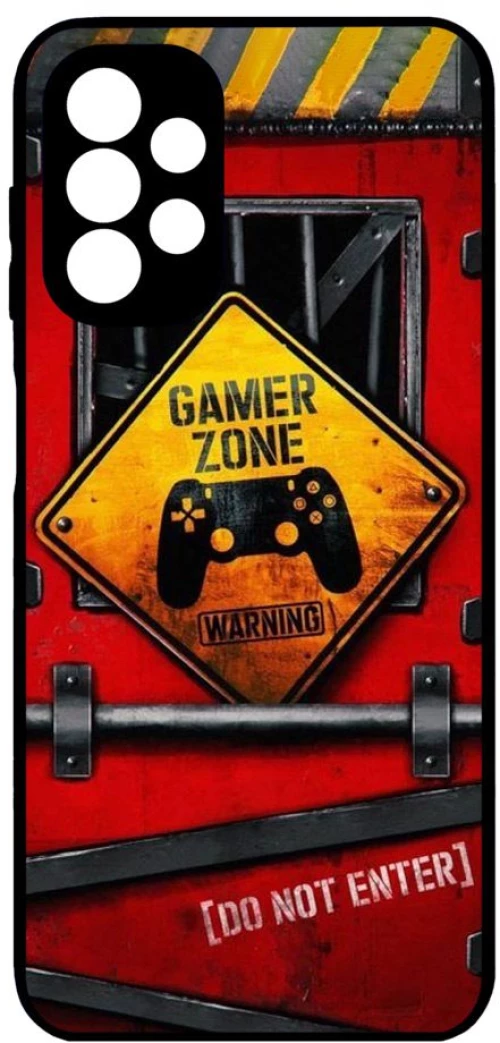 GAMER ZONE 2 Premium Protective Hard Case black Θήκη για Samsung Galaxy A53 5G