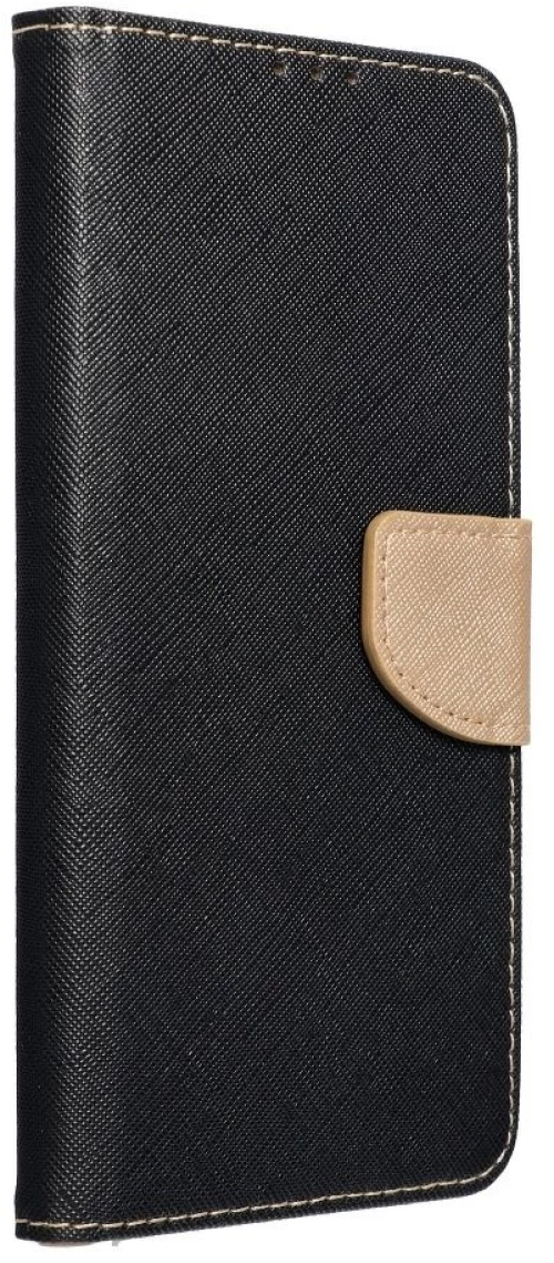 Fancy Book case Θήκη για Xiaomi Redmi 10C black-gold