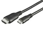 HDMI 1.3 Cable HDMI male - mini HDMI male 1.8m Μαύρο