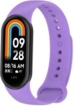Λουράκι Σιλικόνης για Smartwatch Xiaomi Smart Band 8 purple