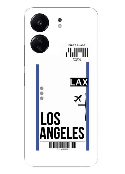 Travel To Los Angeles Silicone Διαφανη θήκη για Xiaomi 13T 5G / 13T Pro 5G