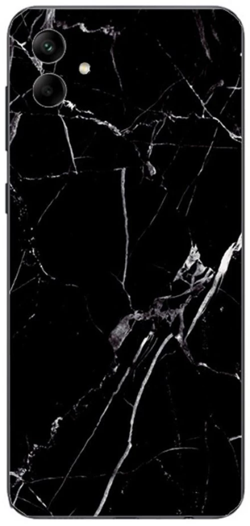 Marble Black Silicone Case θήκη για Samsung Galaxy A05