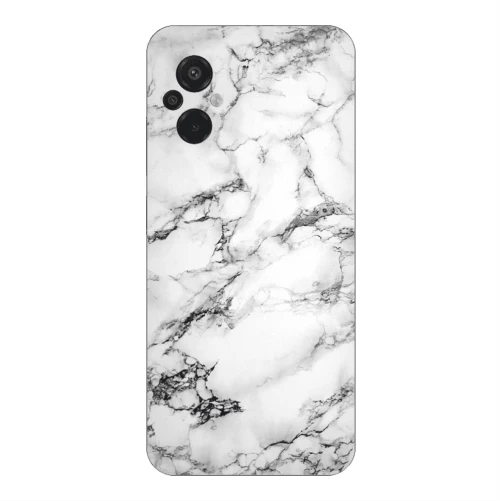 Marble White Silicone Case θήκη για Xiaomi Poco M5