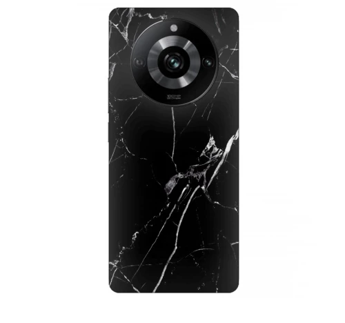 Marble black Custom Glossy Silicone Case θήκη για Realme 11 Pro 5G/11 Pro Plus 5G