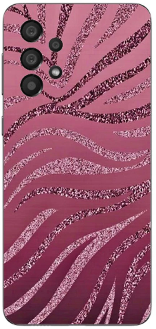 Pink Zebra Silicone case Θήκη για Samsung Galaxy A53 5G