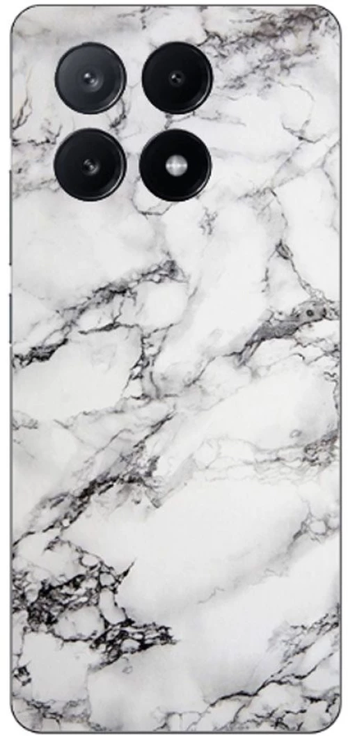 Marble White Silicone Case θήκη για Xiaomi 14 5G